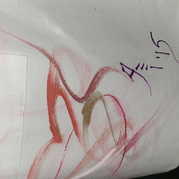 Custom Painted Wearable Art Apron #1501 - Picture 3 of 6